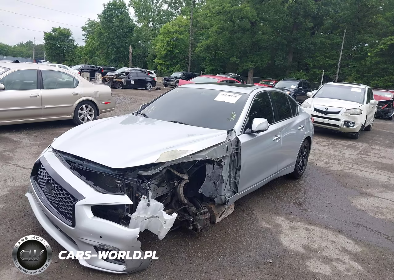 2015 INFINITI Q50 PREMIUM VIN:JN1BV7AR3FM416371 - 2