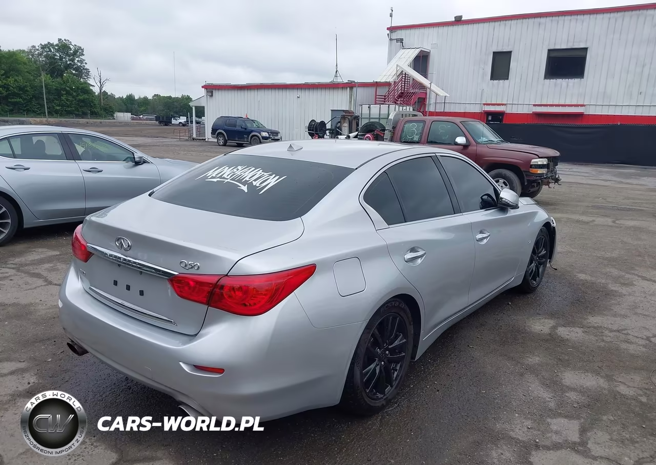2015 INFINITI Q50 PREMIUM VIN:JN1BV7AR3FM416371 - 4