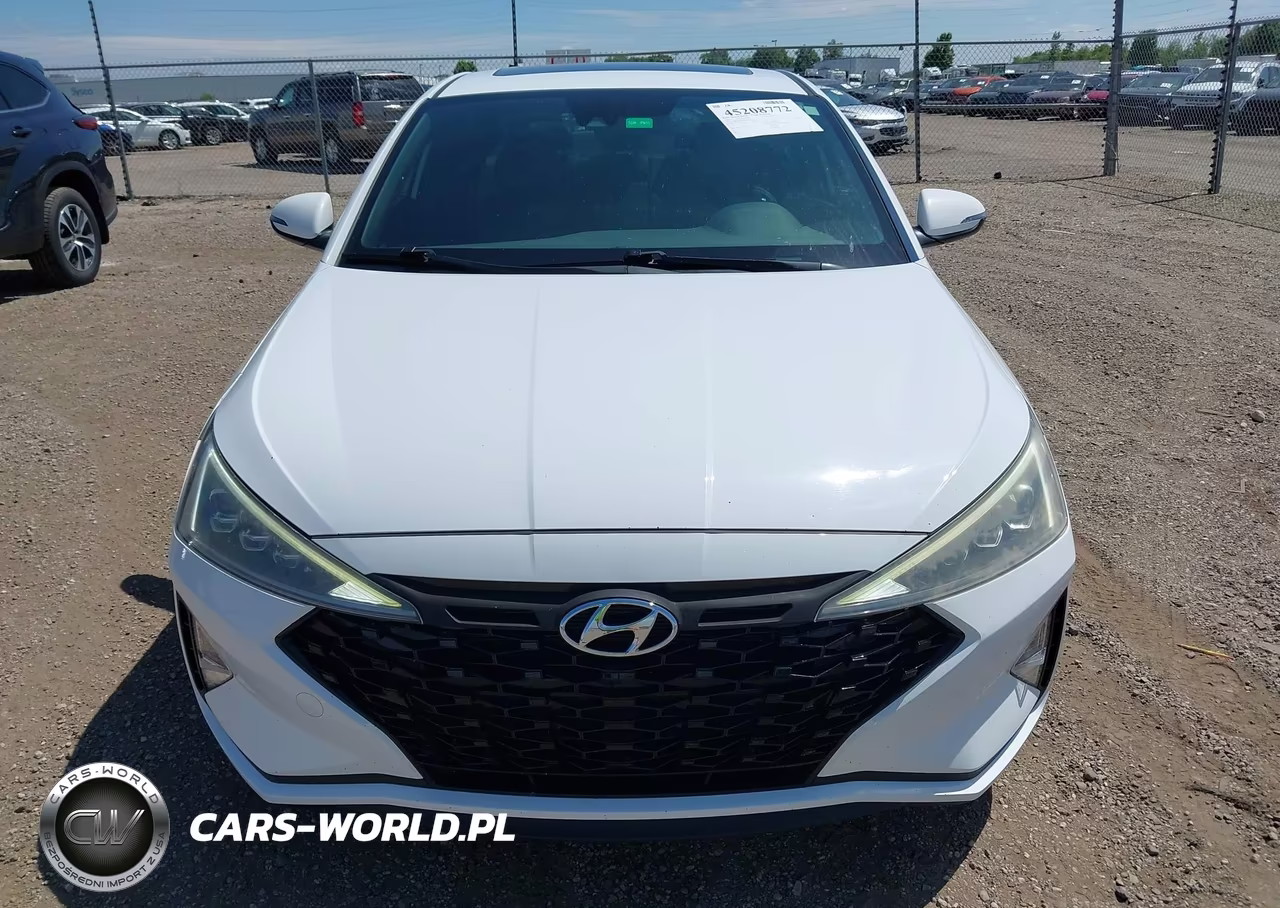 2019 Hyundai Elantra Sport VIN:KMHD04LB4KU811197 - 12