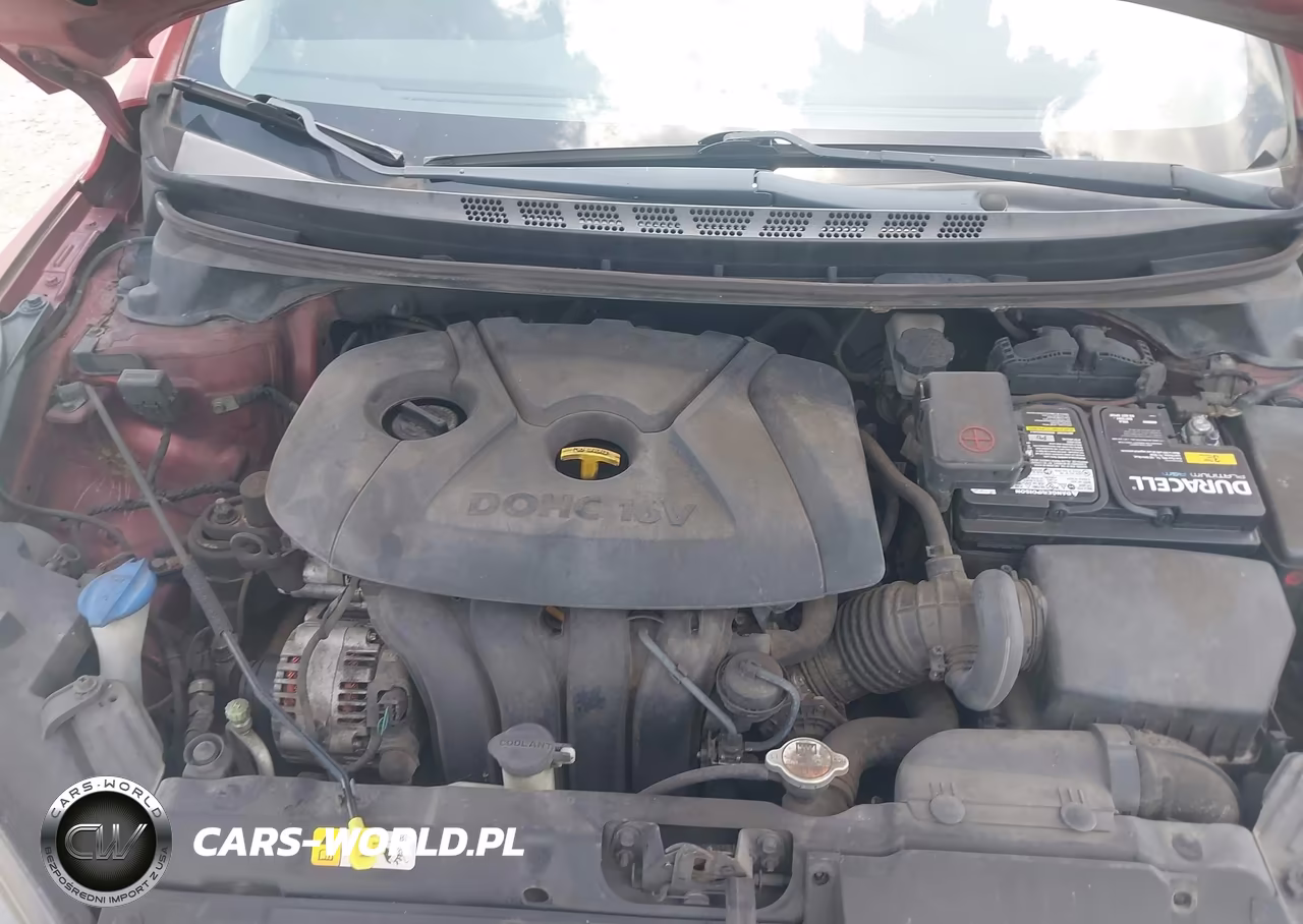 2014 Hyundai Elantra Se VIN:5NPDH4AE6EH536327 - 10