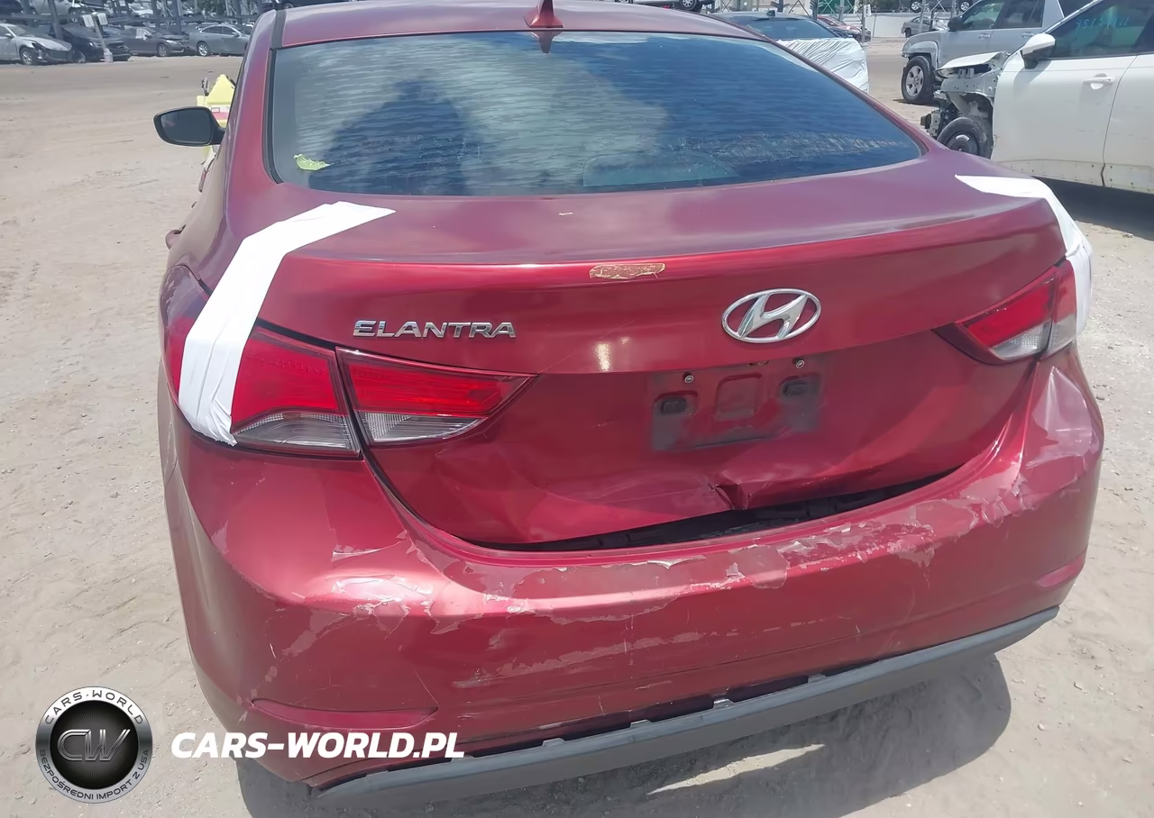 2014 Hyundai Elantra Se VIN:5NPDH4AE6EH536327 - 6