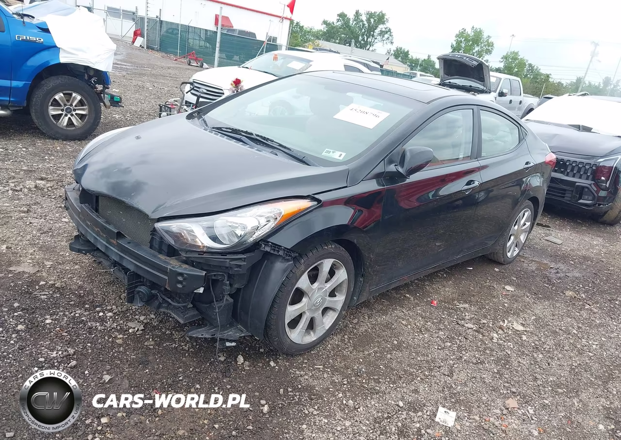 2011 Hyundai Elantra Limited (Ulsan Plant) VIN:KMHDH4AE2BU099018 - 2