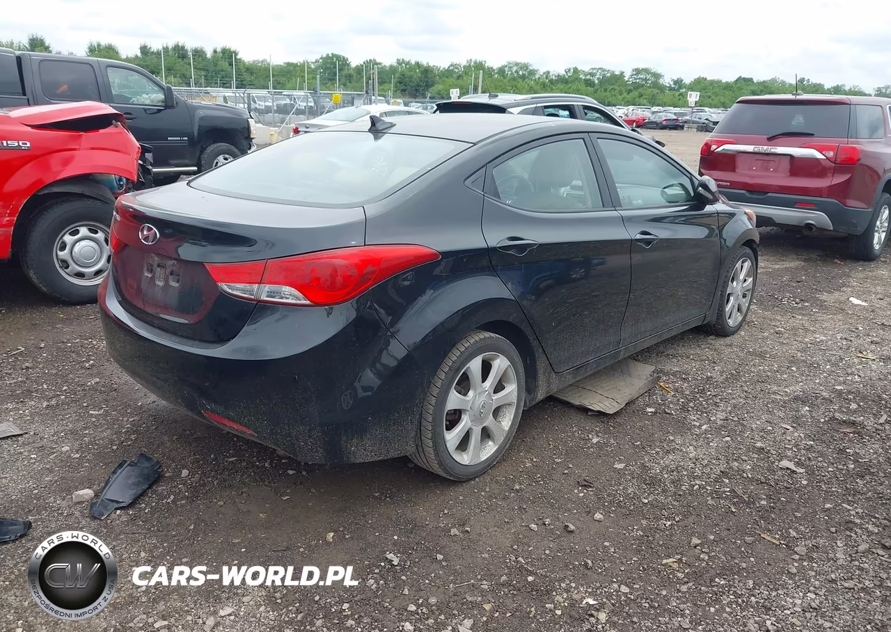 2011 Hyundai Elantra Limited (Ulsan Plant) VIN:KMHDH4AE2BU099018 - 4