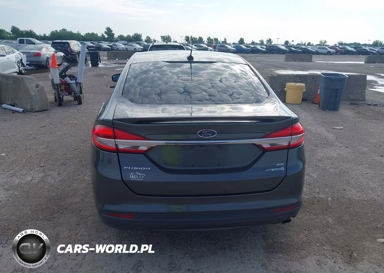 2017 Ford Fusion Hybrid Se VIN:3FA6P0LU7HR254651 - 16