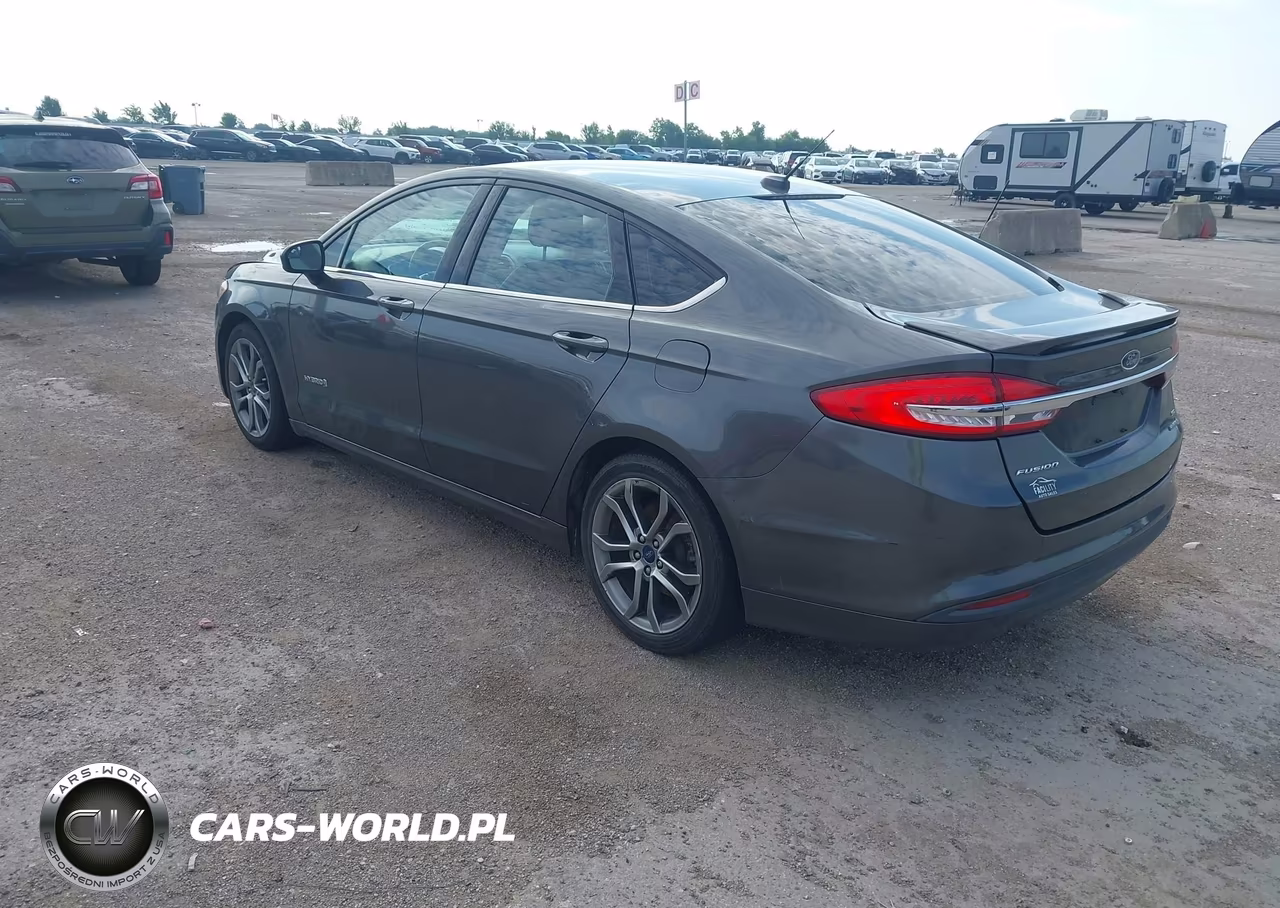 2017 Ford Fusion Hybrid Se VIN:3FA6P0LU7HR254651 - 3