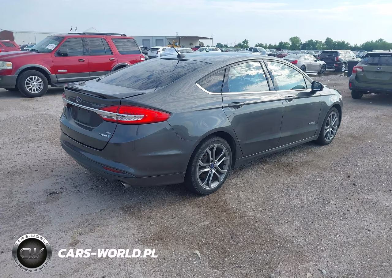 2017 Ford Fusion Hybrid Se VIN:3FA6P0LU7HR254651 - 4