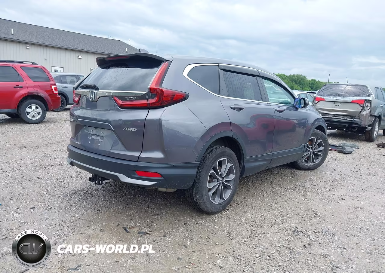 2020 Honda Cr-V Awd Ex VIN:2HKRW2H55LH648961 - 4
