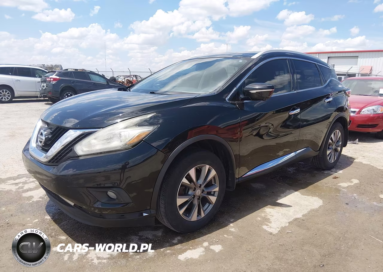 2015 Nissan Murano Sl VIN:5N1AZ2MG1FN217058 - 2