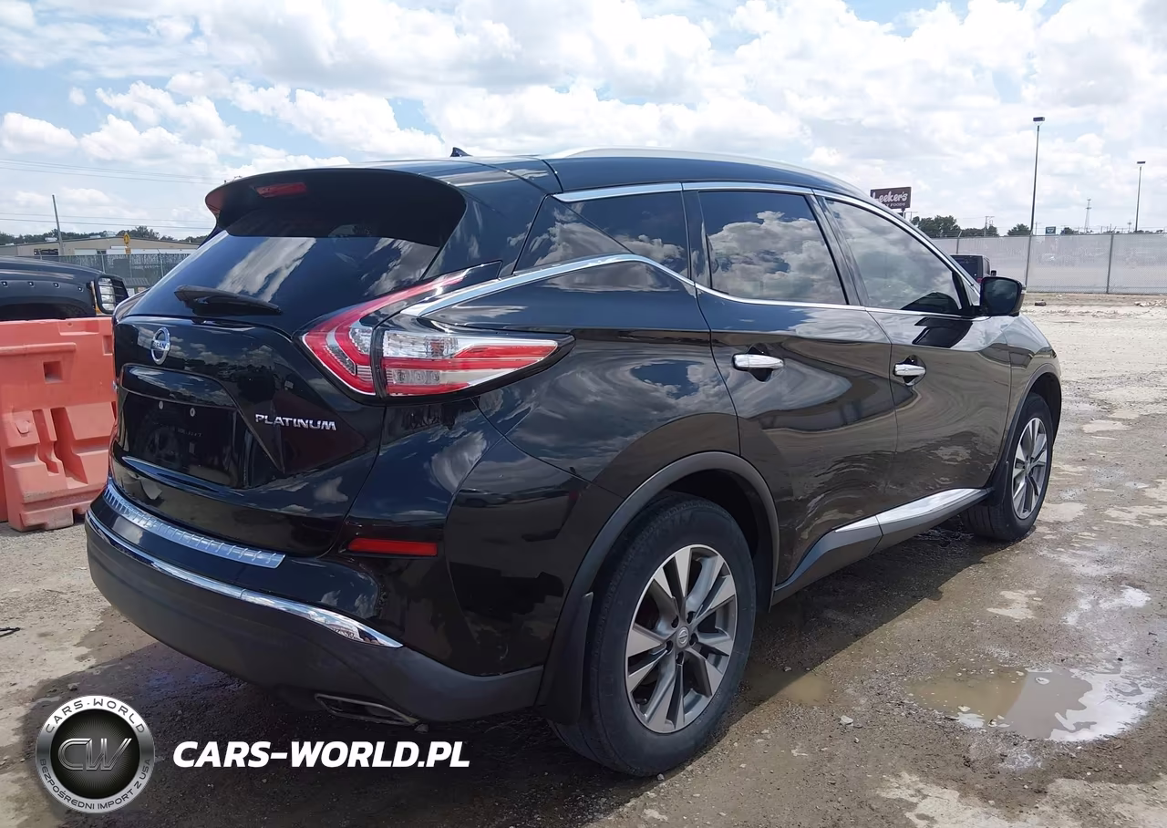 2015 Nissan Murano Sl VIN:5N1AZ2MG1FN217058 - 4