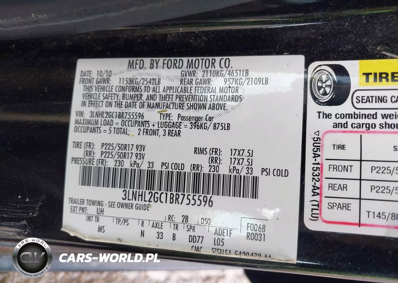 2011 Lincoln Mkz VIN:3LNHL2GC1BR755596 - 9