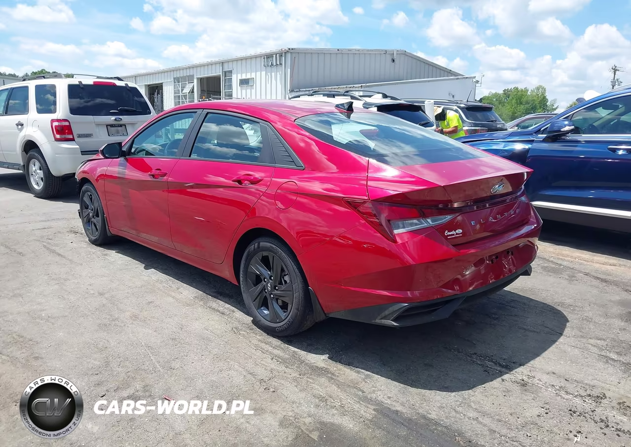 2023 Hyundai Elantra Sel VIN:KMHLM4AG2PU435203 - 3