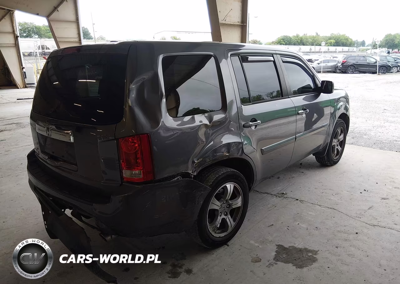 2015 Honda Pilot Ex-L VIN:5FNYF3H58FB021434 - 4
