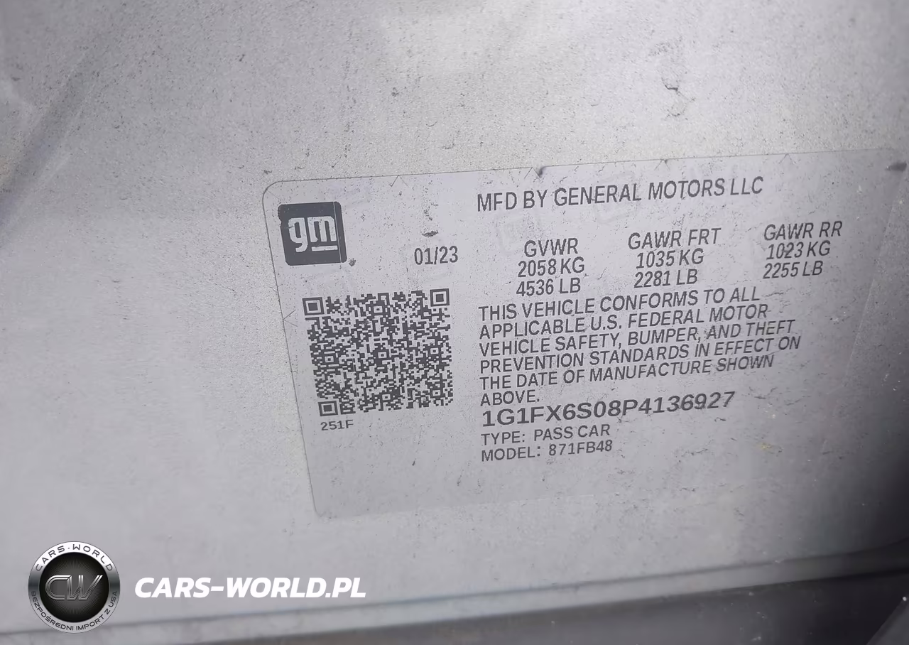 2023 Chevrolet Bolt Ev Fwd 2Lt VIN:1G1FX6S08P4136927 - 9