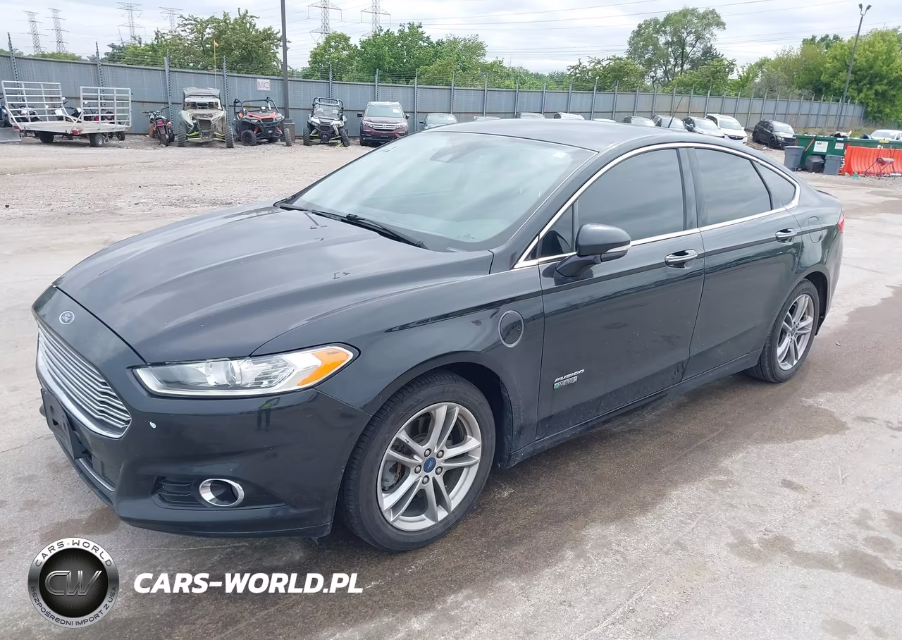 2015 Ford Fusion Energi Titanium VIN:3FA6P0SU1FR147531 - 2