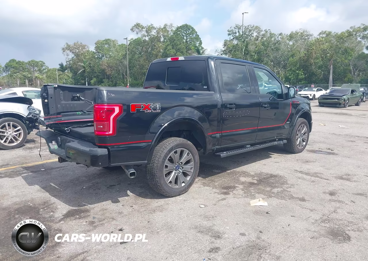2017 Ford F-150 Lariat VIN:1FTEW1EGXHFC56879 - 4