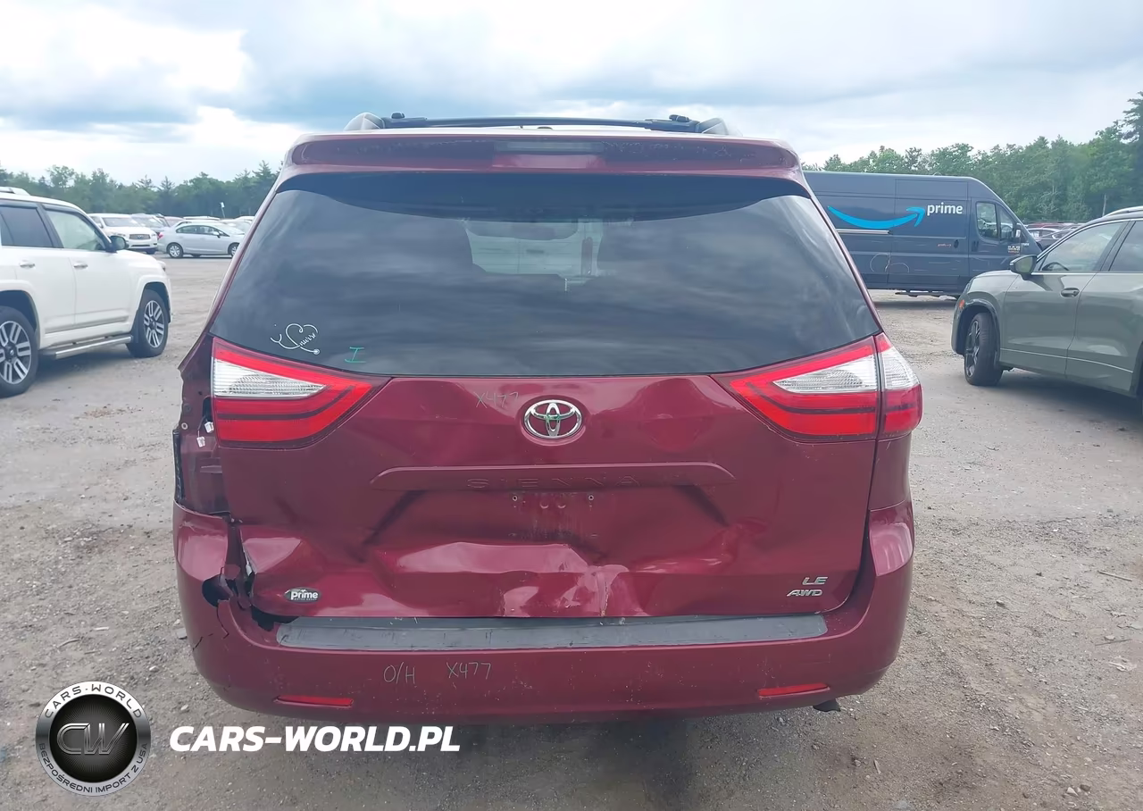2016 Toyota Sienna Le 7 Passenger VIN:5TDJK3DC8GS137926 - 16