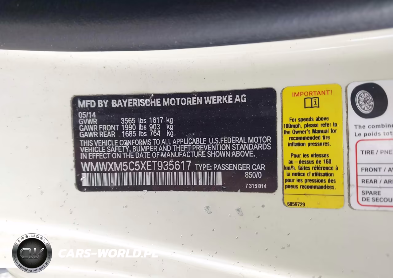 2014 Mini Hardtop Cooper VIN:WMWXM5C5XET935617 - 9