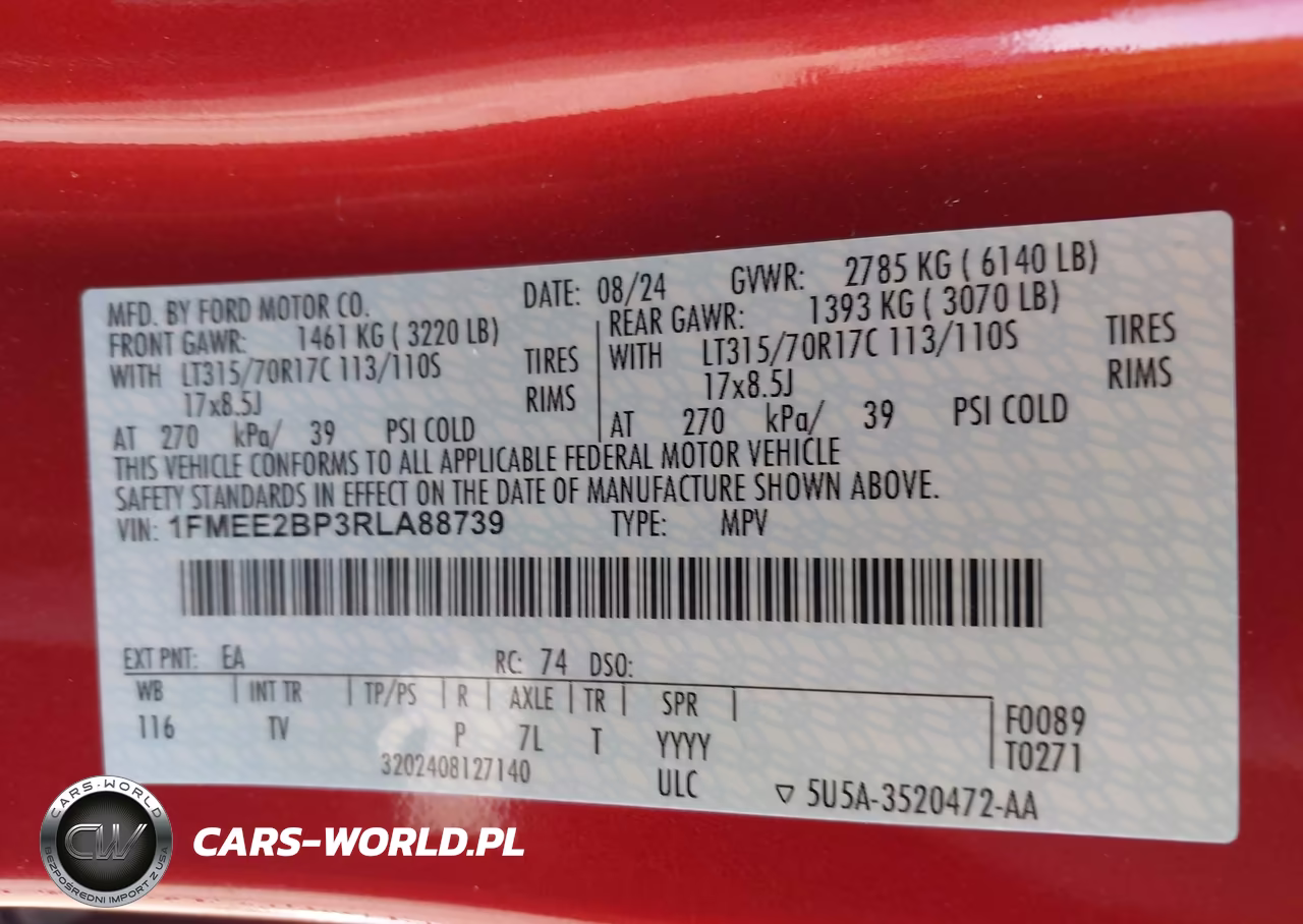 2024 Ford Bronco Wildtrak VIN:1FMEE2BP3RLA88739 - 9
