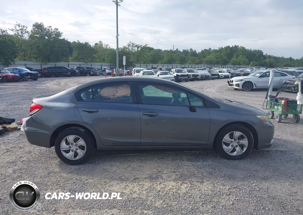 2013 Honda Civic Lx VIN:19XFB2F59DE095996 - 13