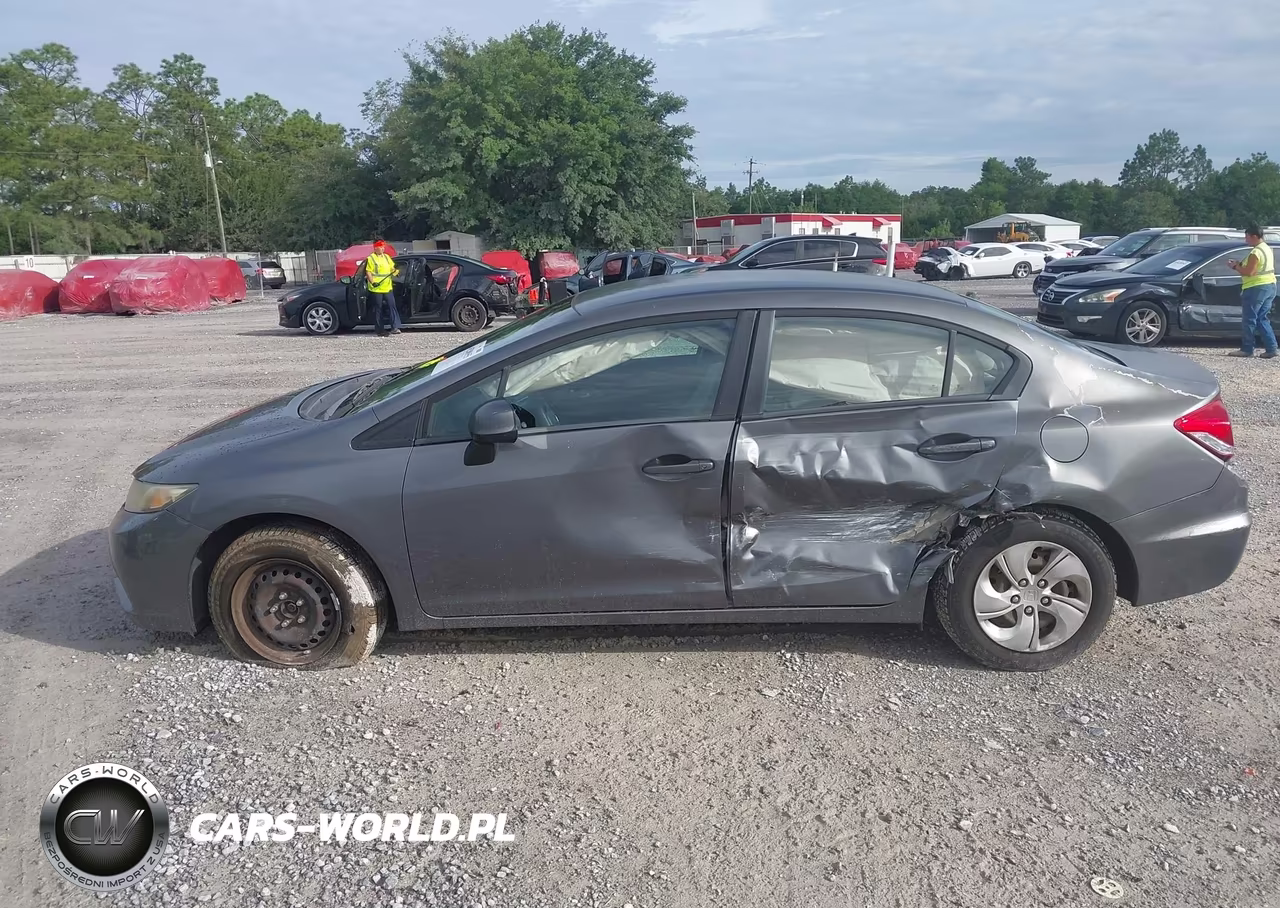 2013 Honda Civic Lx VIN:19XFB2F59DE095996 - 14