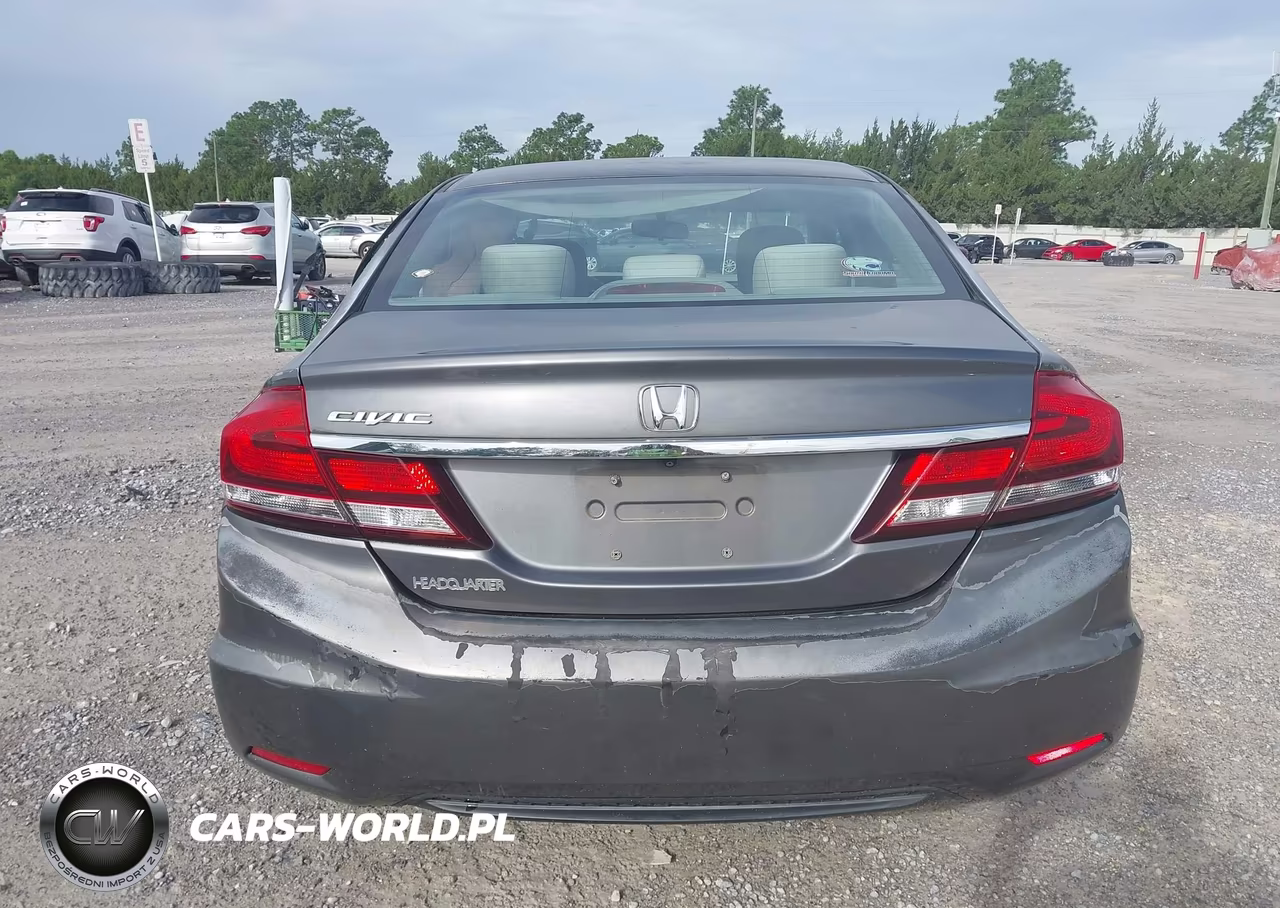 2013 Honda Civic Lx VIN:19XFB2F59DE095996 - 16
