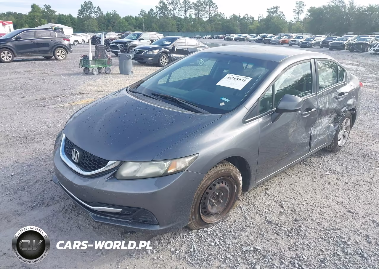 2013 Honda Civic Lx VIN:19XFB2F59DE095996 - 2