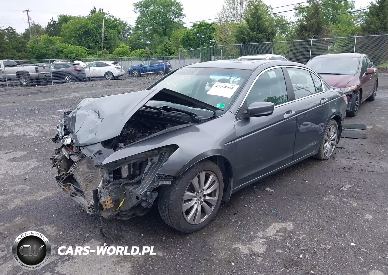 2012 Honda Accord 2.4 Ex VIN:1HGCP2F71CA081602 - 2