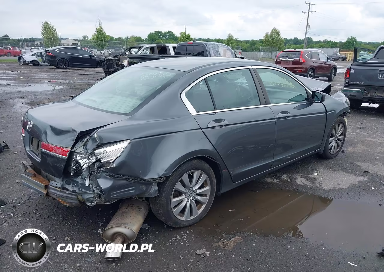 2012 Honda Accord 2.4 Ex VIN:1HGCP2F71CA081602 - 4