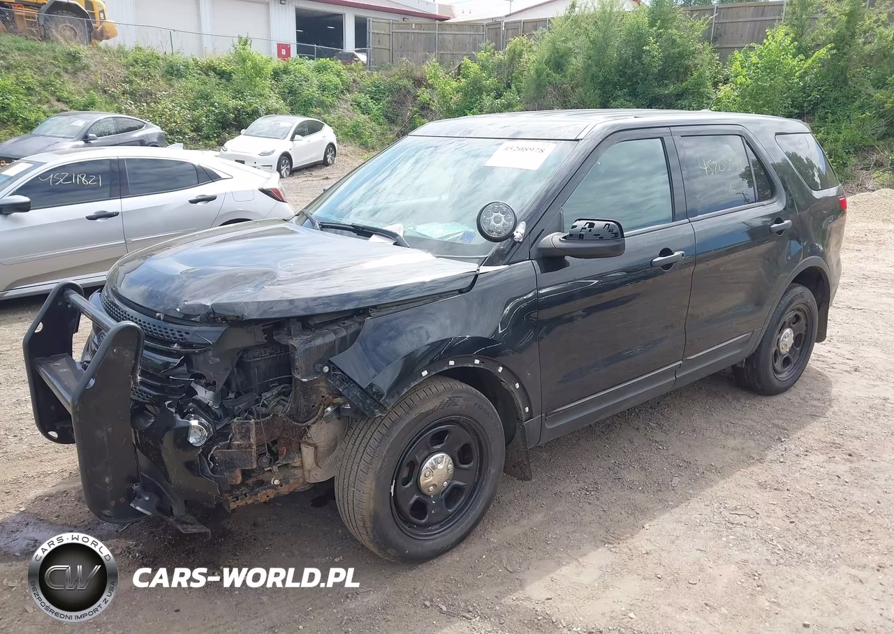2014 Ford Utility Police Interceptor VIN:1FM5K8ARXEGB44578 - 2