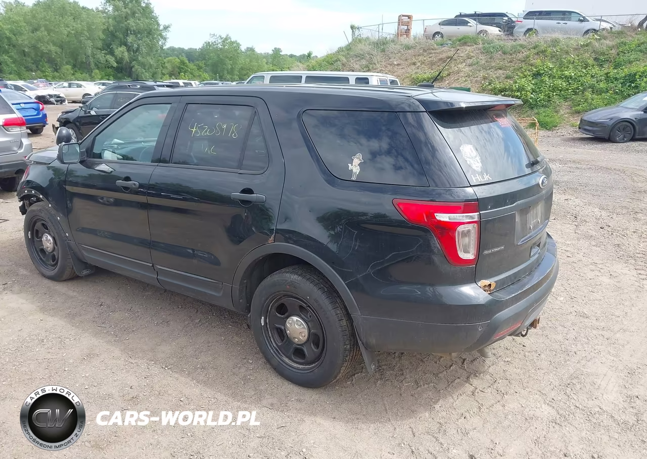 2014 Ford Utility Police Interceptor VIN:1FM5K8ARXEGB44578 - 3