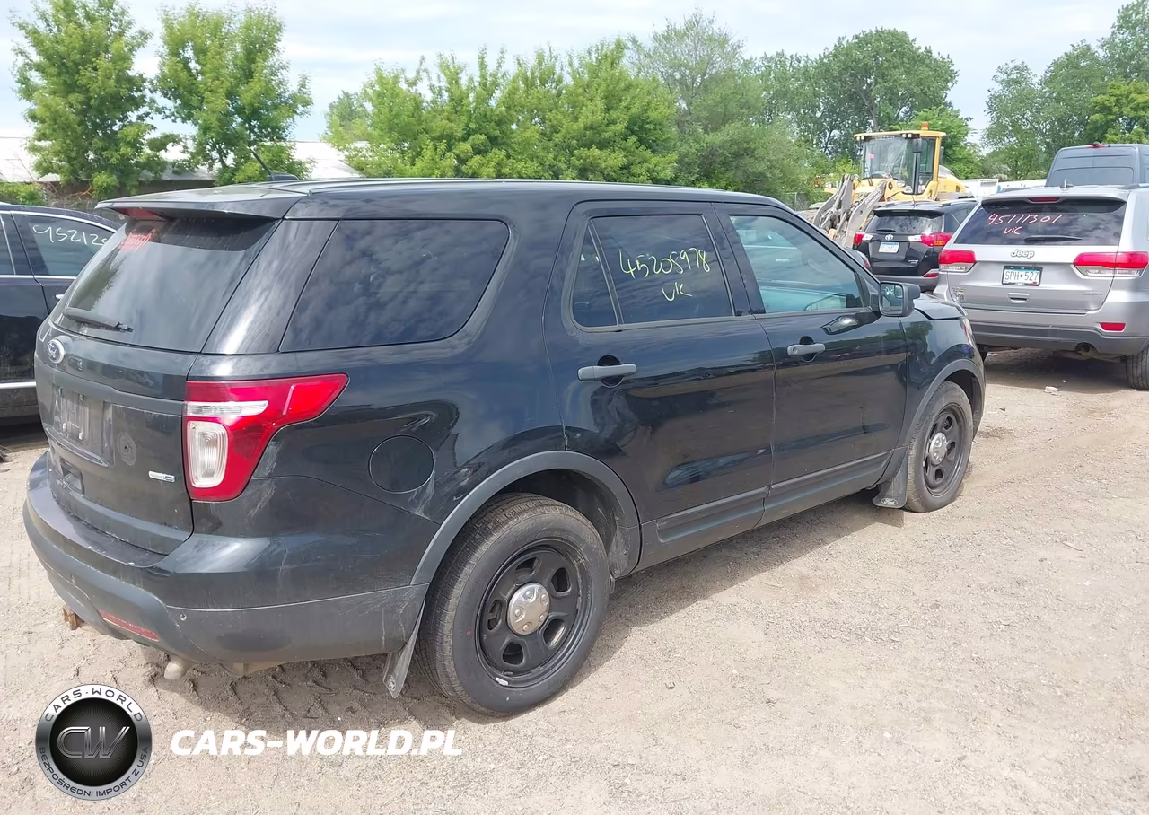 2014 Ford Utility Police Interceptor VIN:1FM5K8ARXEGB44578 - 4