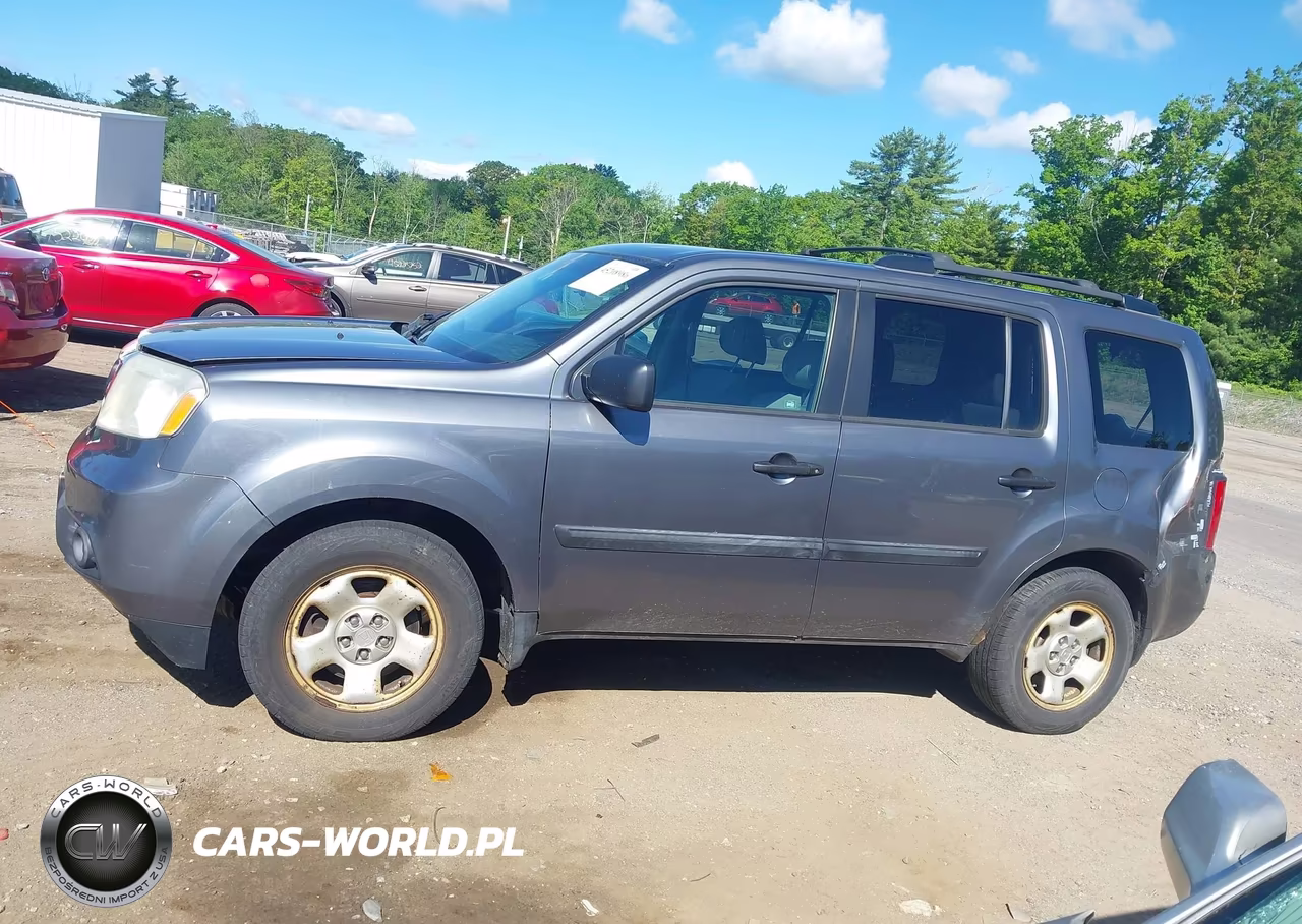 2012 Honda Pilot Lx VIN:5FNYF4H29CB025418 - 14