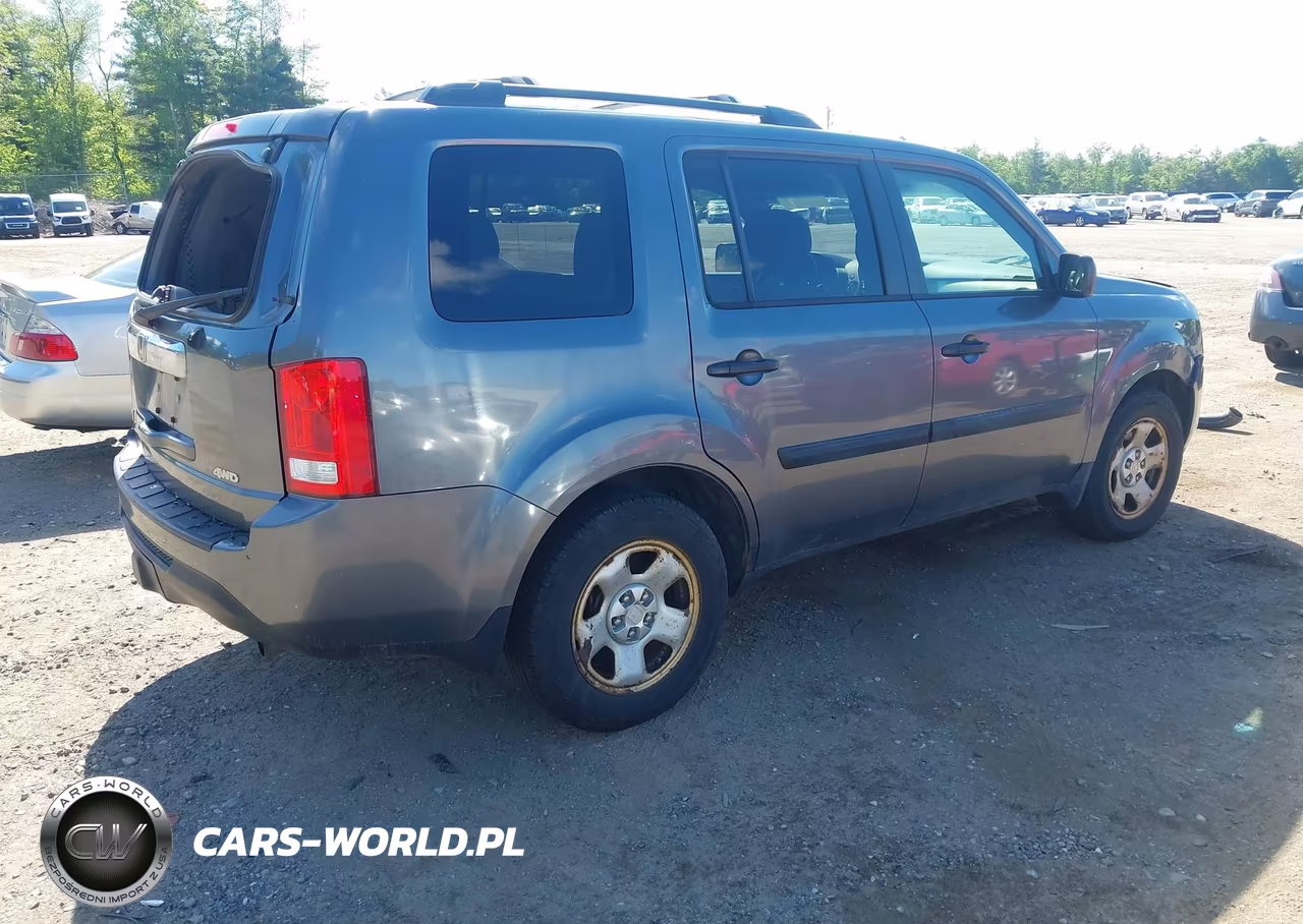 2012 Honda Pilot Lx VIN:5FNYF4H29CB025418 - 4