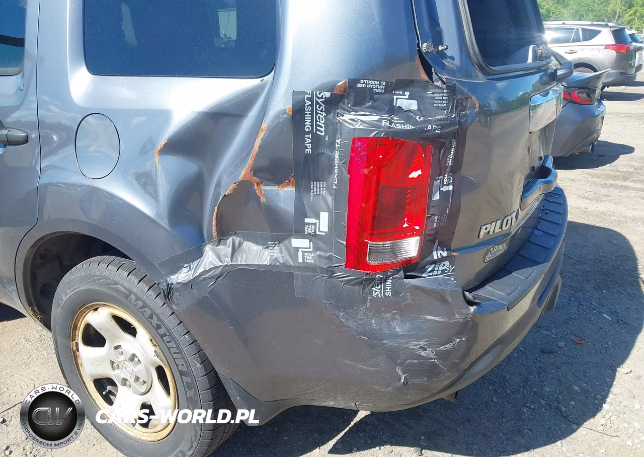 2012 Honda Pilot Lx VIN:5FNYF4H29CB025418 - 6