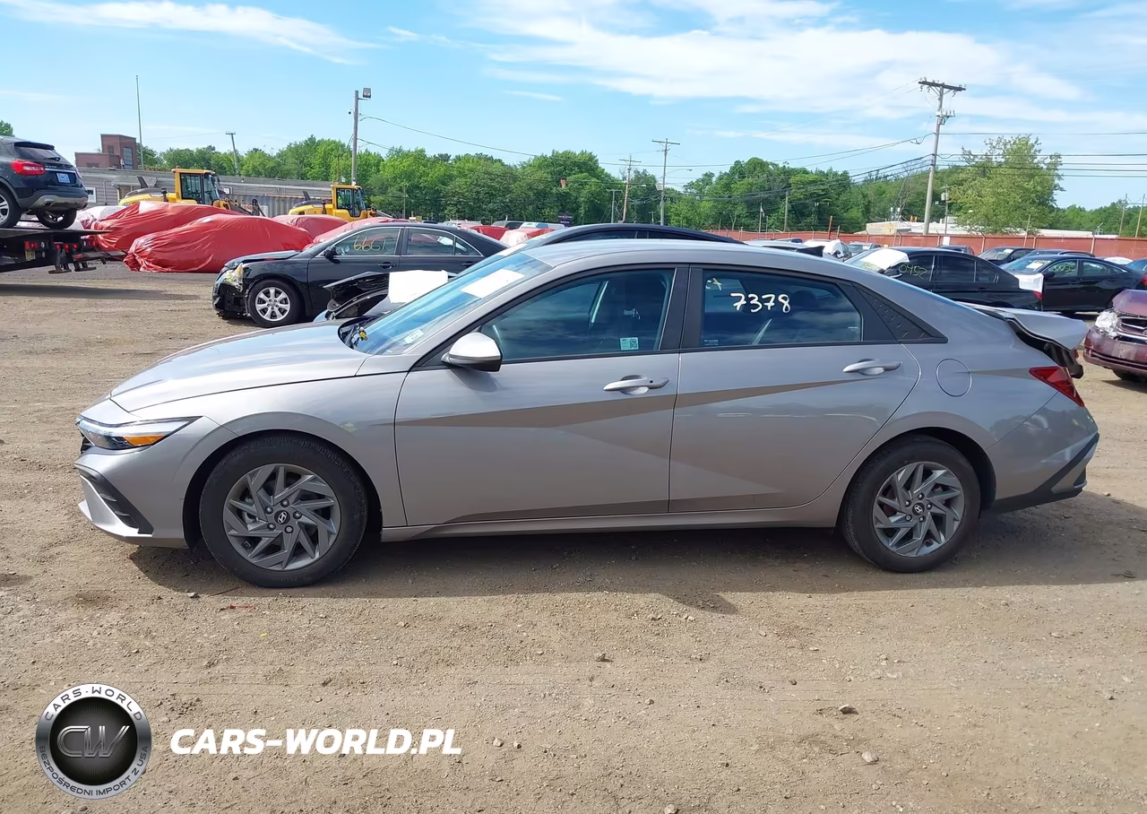 2024 Hyundai Elantra Sel VIN:KMHLM4DG5RU784029 - 14