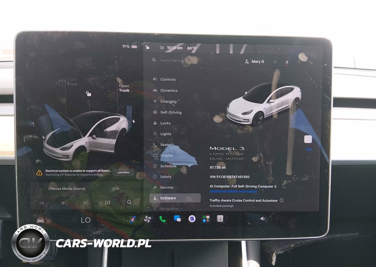 2019 Tesla Model 3 Long Range-Performance VIN:5YJ3E1EB7KF451350 - 18