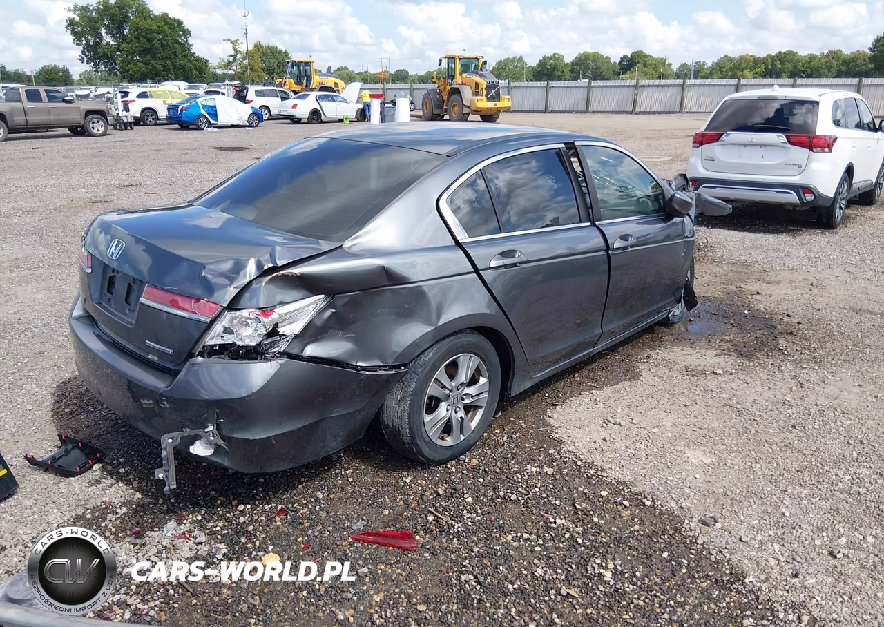 2012 Honda Accord 2.4 Se VIN:1HGCP2F65CA198221 - 4