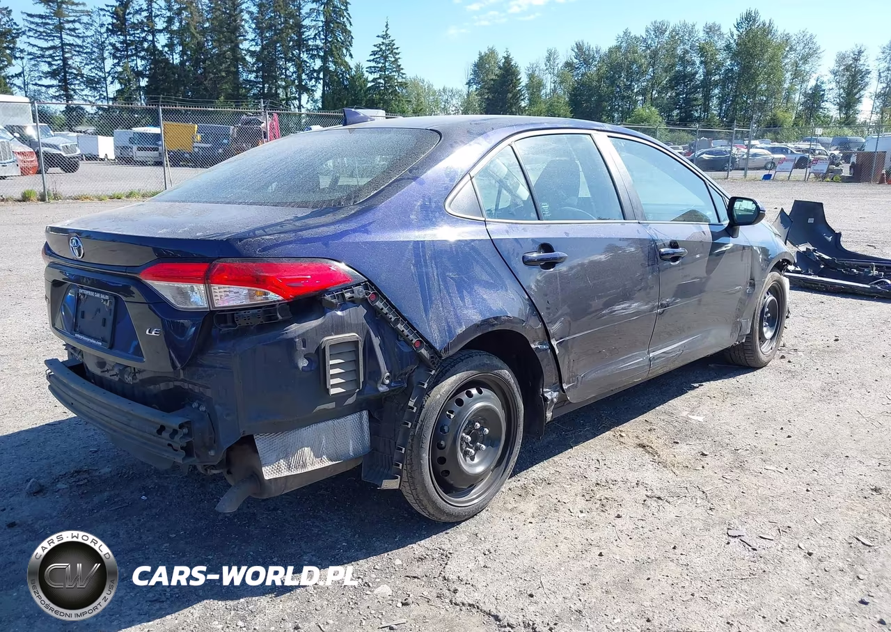 2023 Toyota Corolla Le VIN:5YFB4MDE4PP001694 - 4