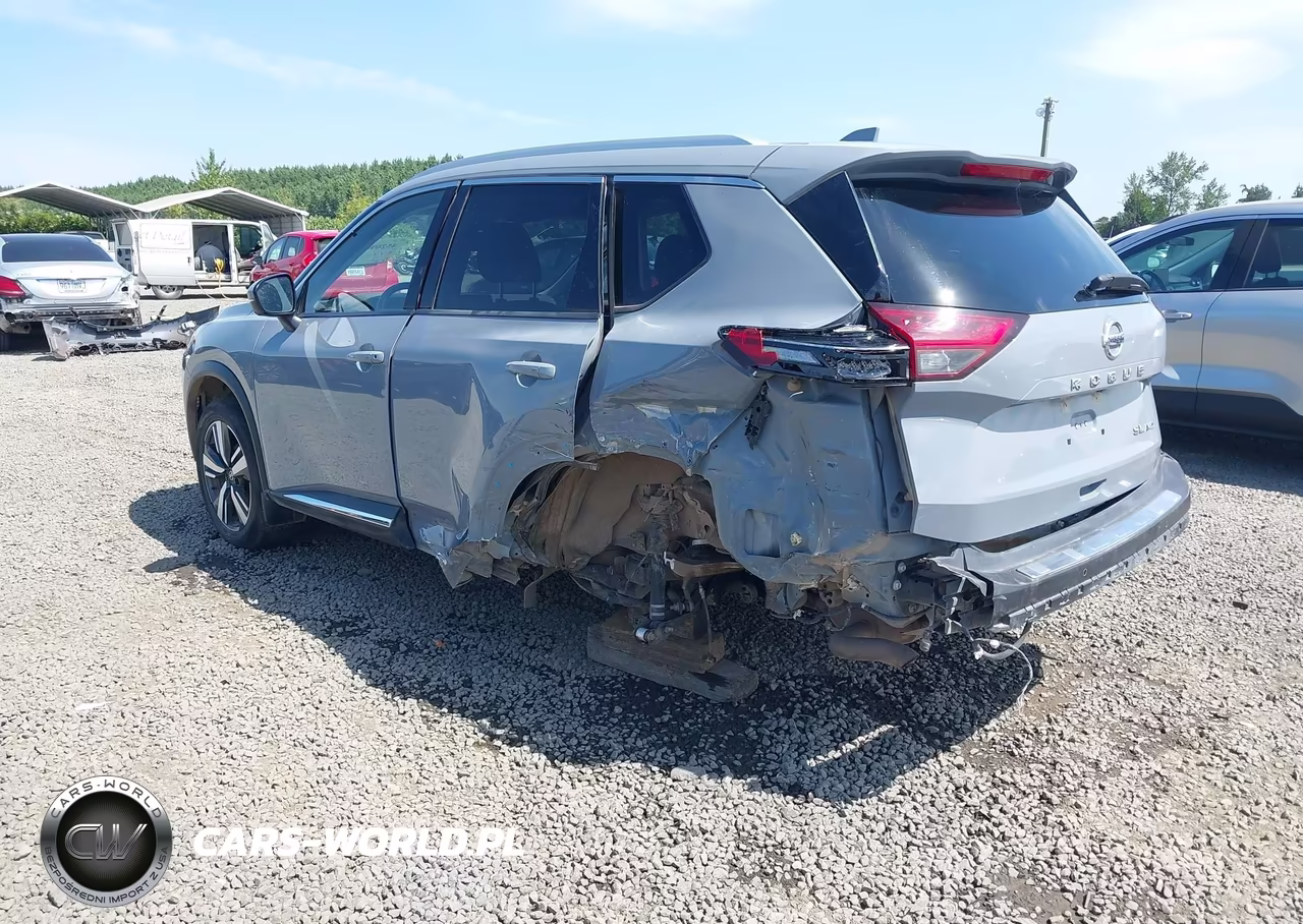 2021 Nissan Rogue Sl Intelligent Awd VIN:JN8AT3CB8MW240947 - 3