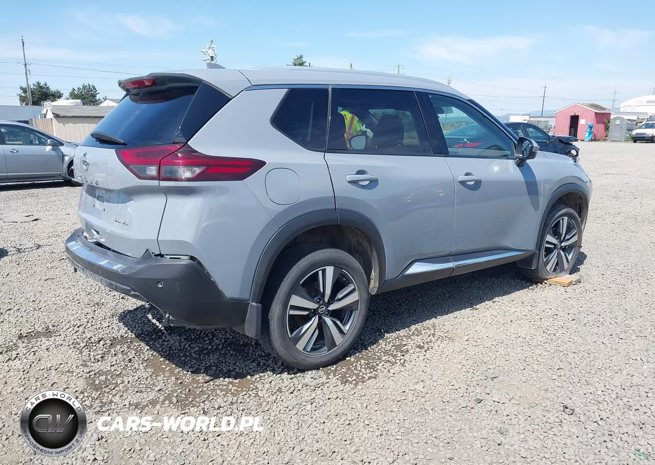 2021 Nissan Rogue Sl Intelligent Awd VIN:JN8AT3CB8MW240947 - 4