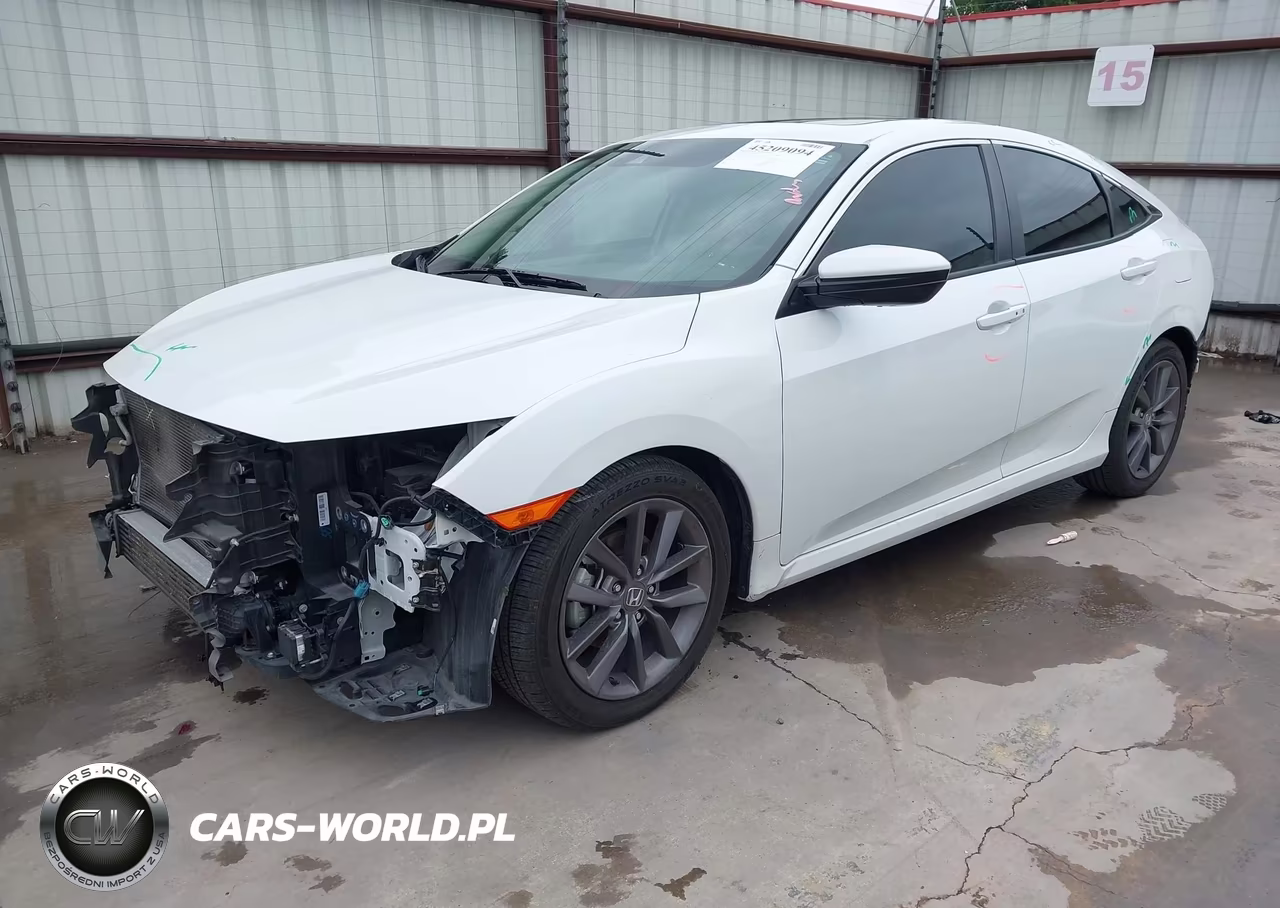 2020 Honda Civic Ex VIN:19XFC1F35LE014237 - 2