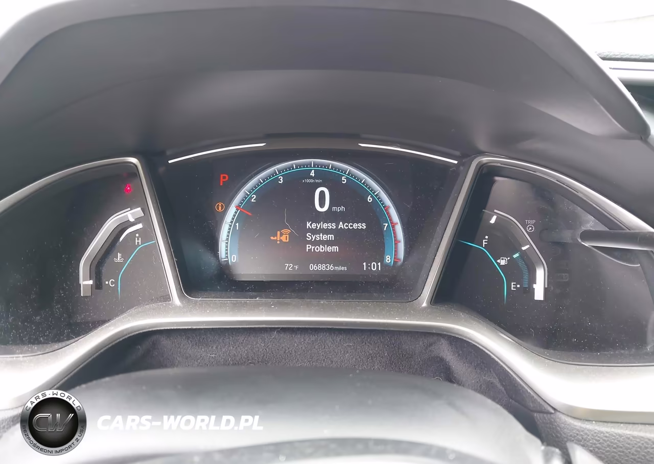 2020 Honda Civic Ex VIN:19XFC1F35LE014237 - 7