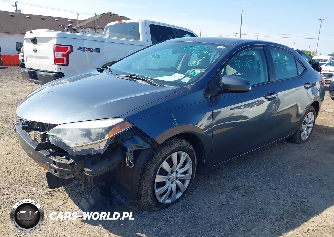 2016 Toyota Corolla Le VIN:2T1BURHE6GC649884 - 2