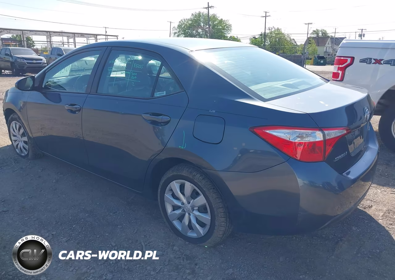 2016 Toyota Corolla Le VIN:2T1BURHE6GC649884 - 3