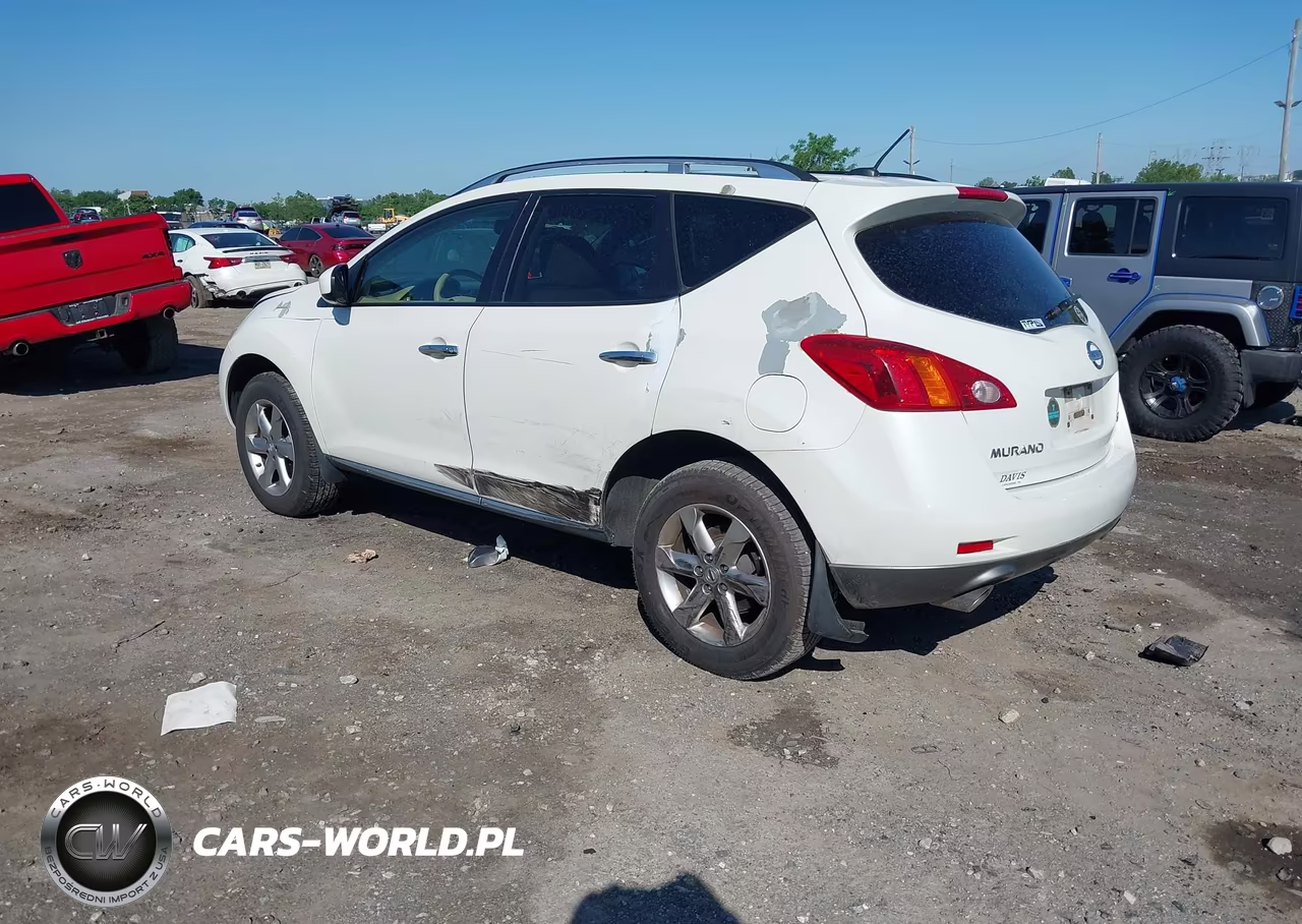 2009 Nissan Murano Sl VIN:JN8AZ18W99W210183 - 3