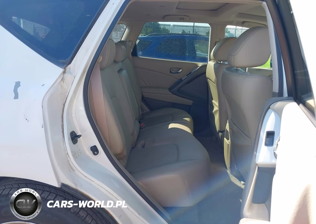 2009 Nissan Murano Sl VIN:JN8AZ18W99W210183 - 8