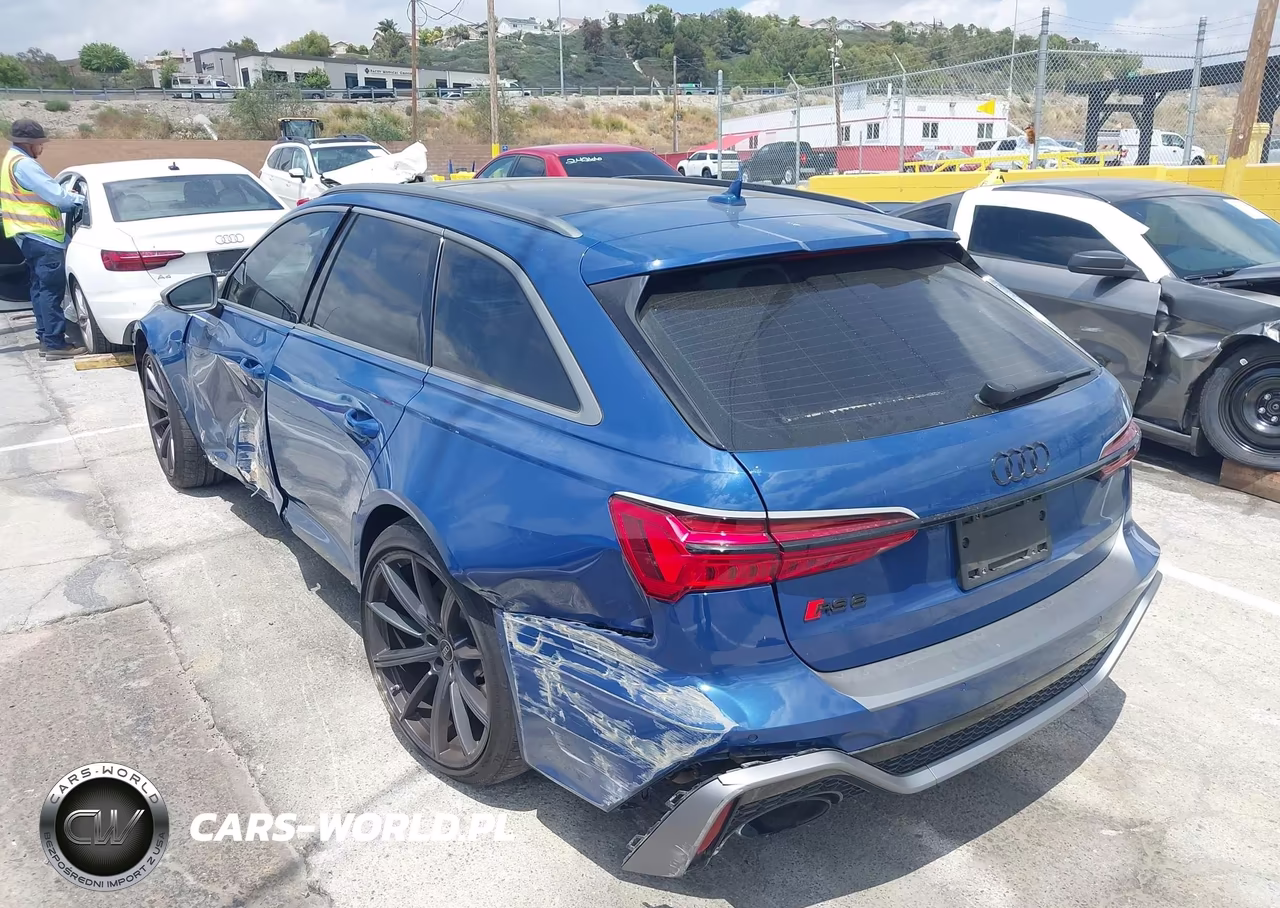 2024 Audi Rs 6 Avant Performance Tfsi Quattro Tiptronic VIN:WUA1DBF29RN901609 - 3