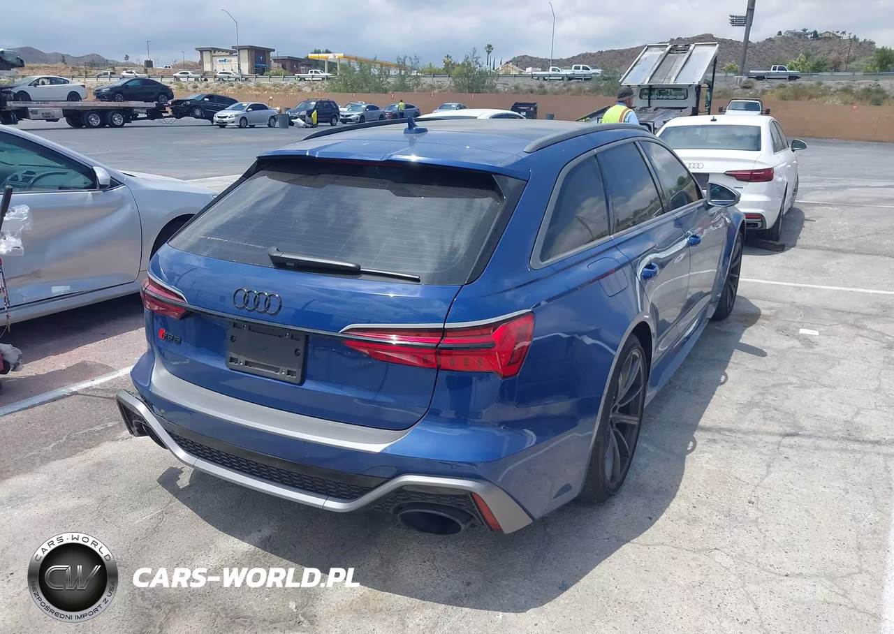 2024 Audi Rs 6 Avant Performance Tfsi Quattro Tiptronic VIN:WUA1DBF29RN901609 - 4