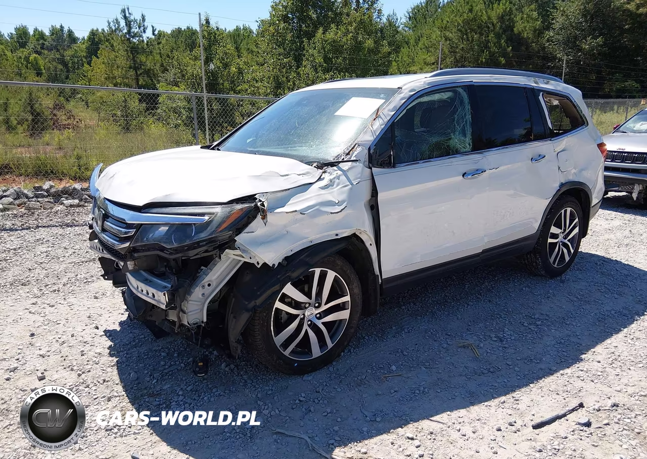 2018 Honda Pilot Touring VIN:5FNYF6H93JB066553 - 2