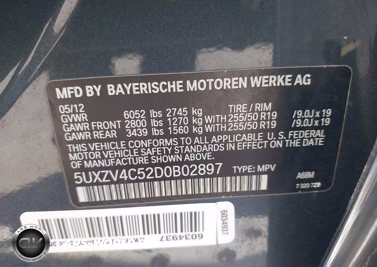 2013 BMW X5 xDrive35I-xDrive35I Premium-xDrive35I Sport Activity VIN:5UXZV4C52D0B02897 - 9